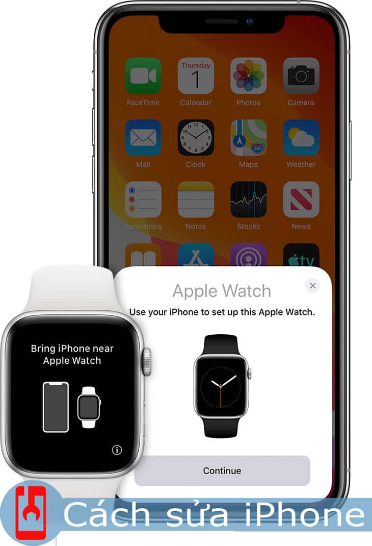 Ghép nối Apple Watch với iPhone